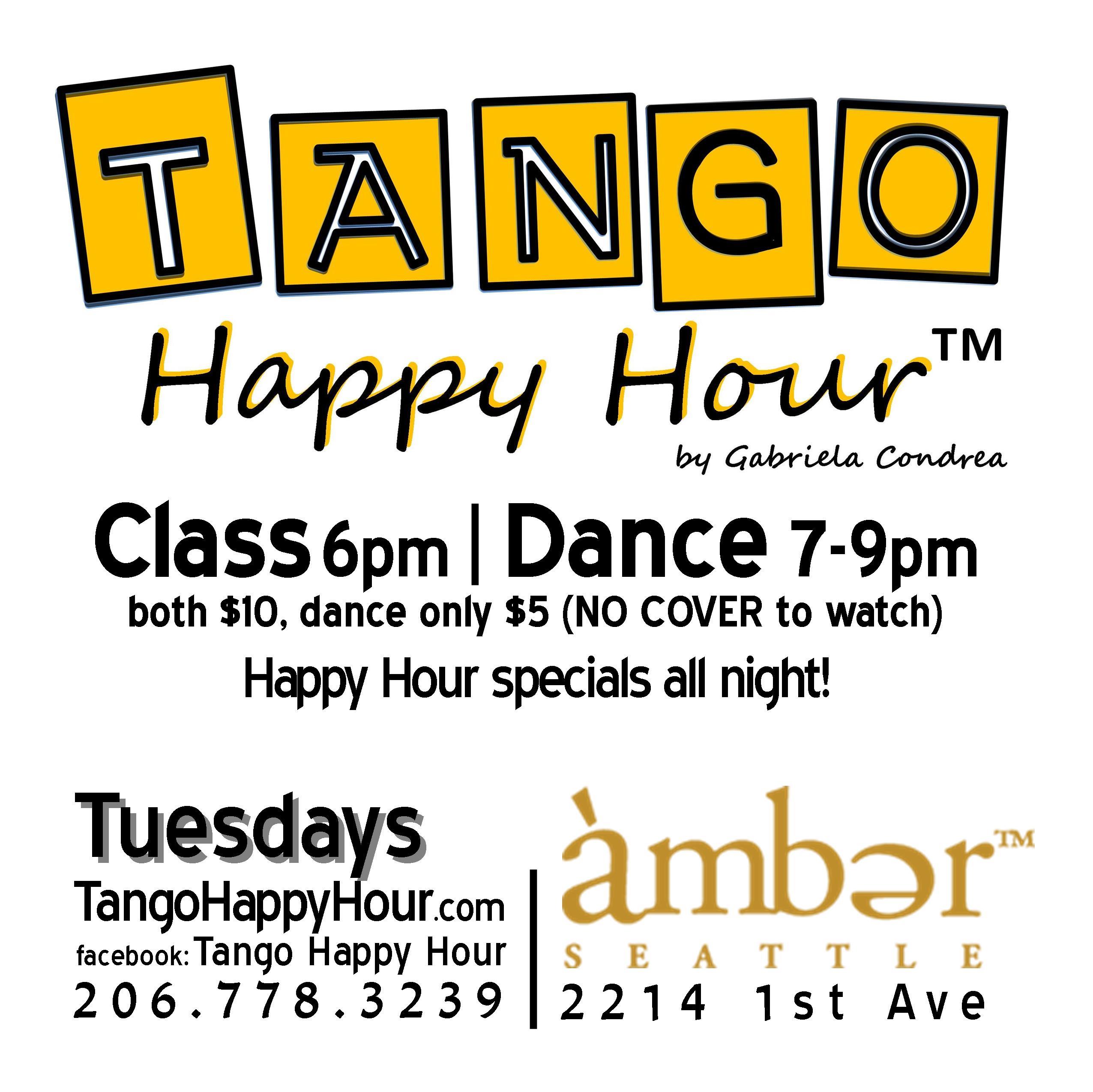 Tango Happy Hour™ ~ Tuesdays