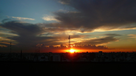 Sunset over Buildings