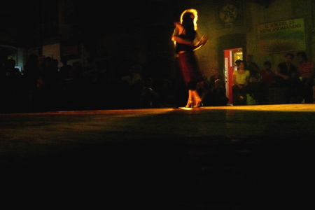 Couple Dancing Tango