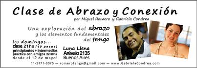 Clase por Miguel Romero y Gabriela Condrea BsAs volante